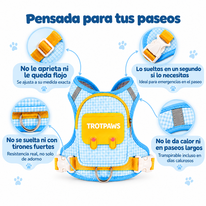 Mochila adorable para perro
