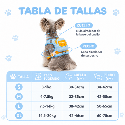 Mochila adorable para perro